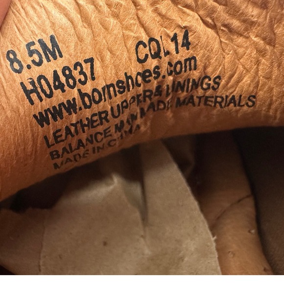 Born Leather Penny Loafers Brown‎ Men's 8.5 Slip On Casual Office Church Comfort - Picture 6 of 7